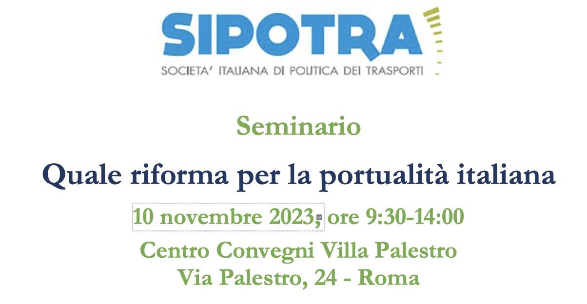 Quale riforma per la portualità italiana